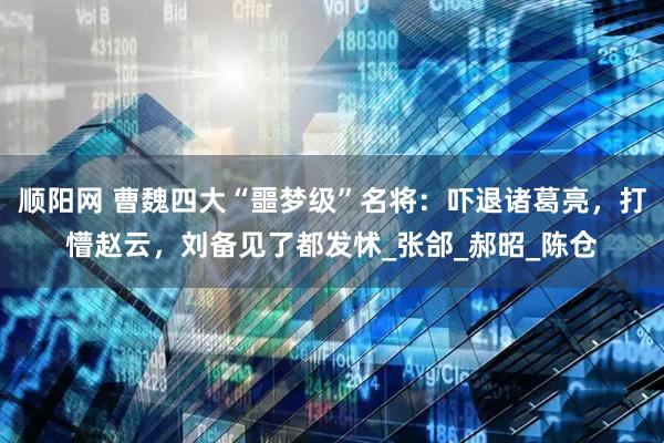 顺阳网 曹魏四大“噩梦级”名将：吓退诸葛亮，打懵赵云，刘备见了都发怵_张郃_郝昭_陈仓